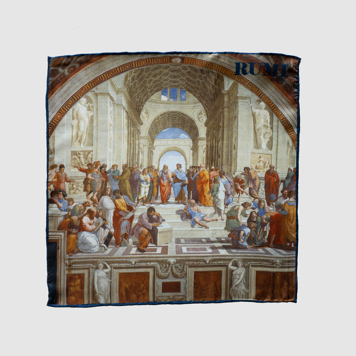 The School of Athens Pocket Square